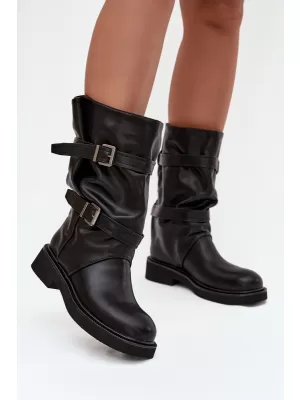 Dámske čižmy BOTO HALVESSA 39588 BLACK