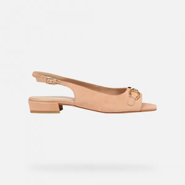  Dámske sandále GEOX NEW ERAKLIA 15 G012991 BÉŽOVÁ 