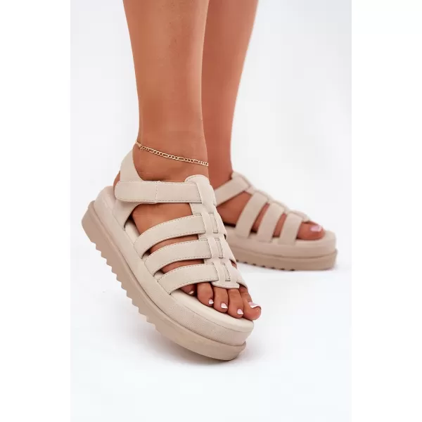  Dámske sandále BOTO FILISENIA 37354 BEIGE 