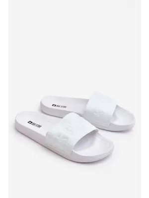 Dámske šľapky BIG STAR LL274A159 WHITE Big Star Shoes