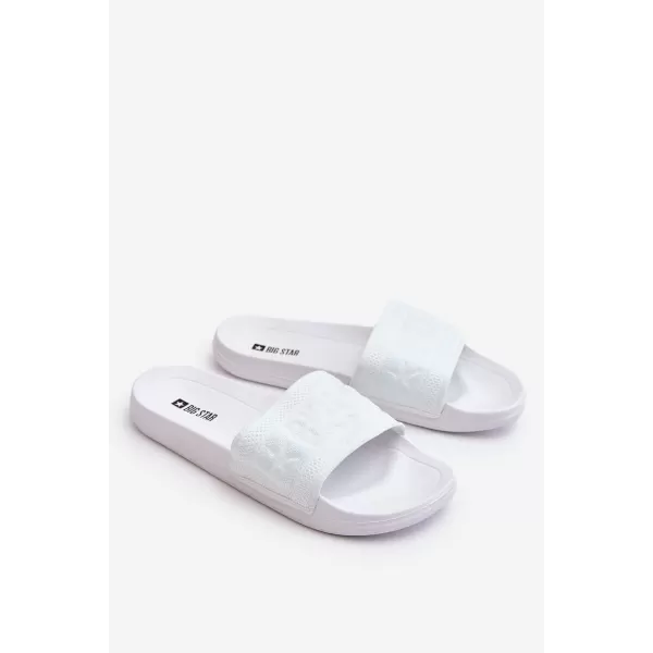  Dámske šľapky BIG STAR LL274A159 WHITE Big Star Shoes 