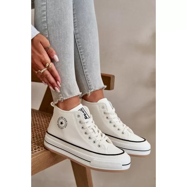  Dámske tenisky BIG STAR OO274061 WHITE Big Star Shoes 