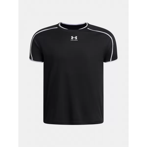  Chlapčenské tričko UNDER ARMOUR UA B CHALLENGER TRAIN SS 6009898-001 ČIERNA 