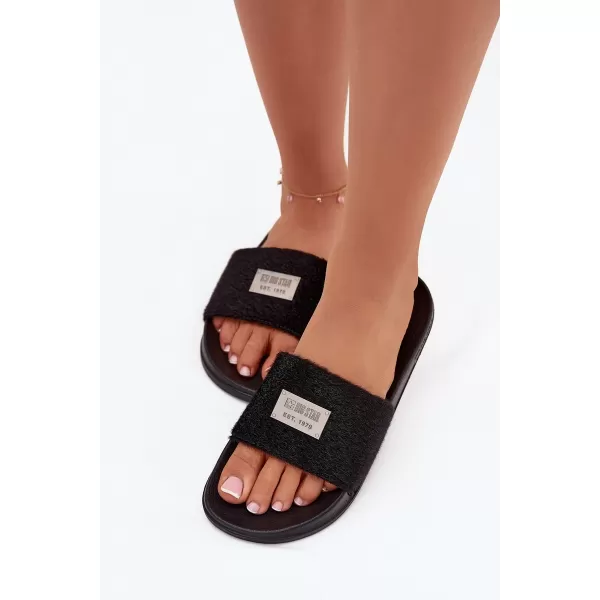  Dámske šľapky BIG STAR SS274716 BLACK Big Star Shoes 