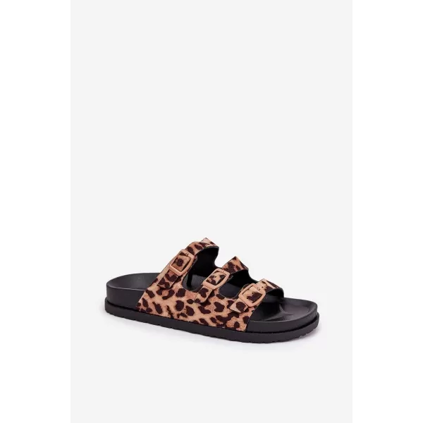  Dámske šľapky BOTO ULIRI 36081 LEOPARD 
