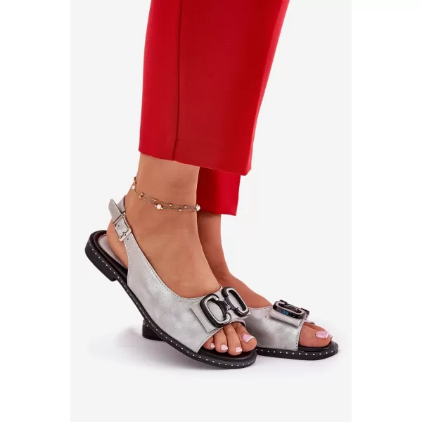  Dámske sandále BOTO LILRIA 36873 SILVER 