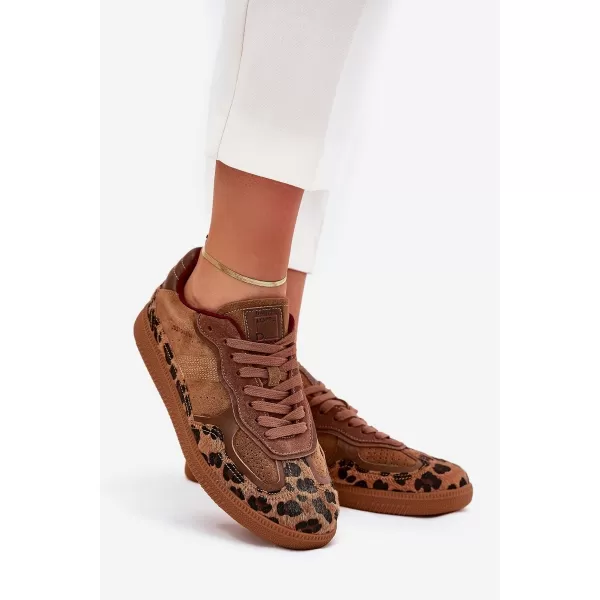  Dámske tenisky LOPEZ JUST DARE SS2D4017 BROWN/BEIGE Daniel Lopez Just Dare 