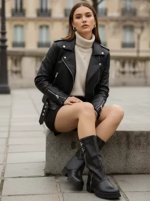 Dámske topánky DSTREET ZY1331 ČIERNA