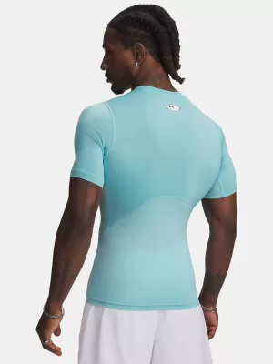 Pánske tričko UNDER ARMOUR HG ARMOUR COMP SS 1361518-425 MODRÁ