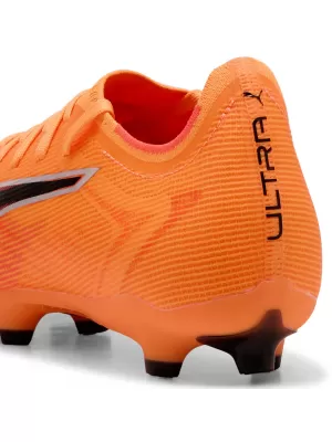 Čižmy PUMA ULTRA 6 MATCH FG/AG 108514-03 TEPLO OHEŇ/ČIERNA/ŽIARIACA ČERVENÁ