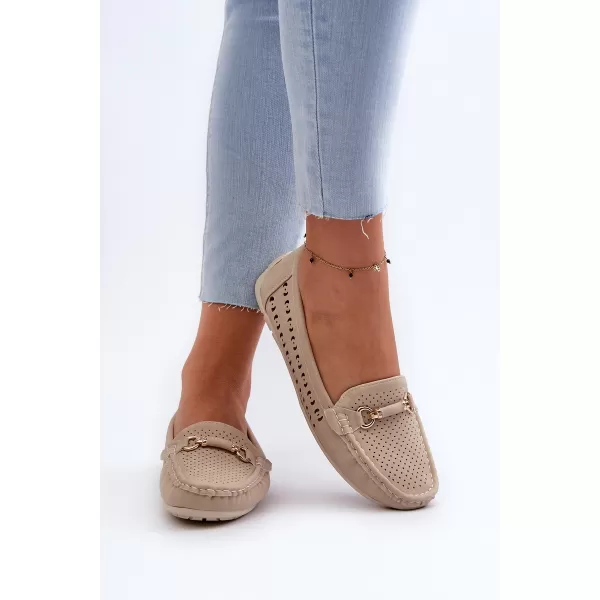  Dámske mokasíny BOTO RASIRNA 31619 BEIGE 