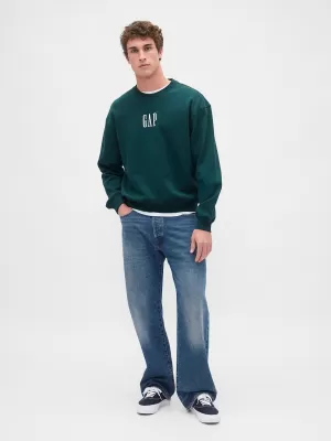 Pánska mikina GAP LOGO SWEATSHIRT 821273-05 TROPIC GREEN