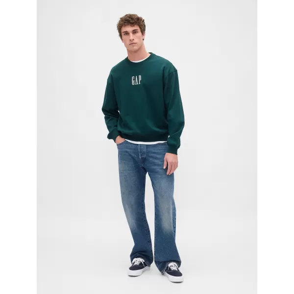  Pánska mikina GAP LOGO SWEATSHIRT 821273-05 TROPIC GREEN 