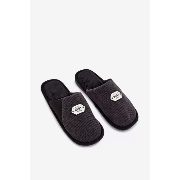  Pánske šľapky BOTO PRESINE 40744 BLACK 
