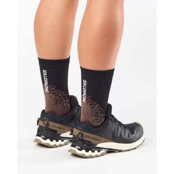  Pánske topánky SALOMON XA PRO 3D V9 GTX LIFELONG M L47963800 BLACK/COYOTE BROWN/VANILLA ICE 