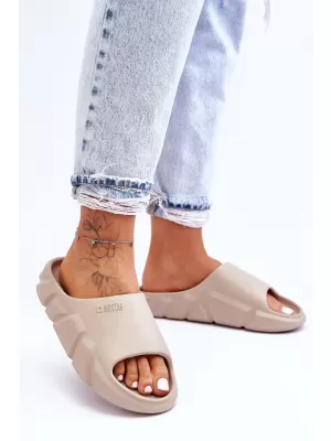 Dámske šľapky BIG STAR LL274593 BEIGE Big Star Shoes