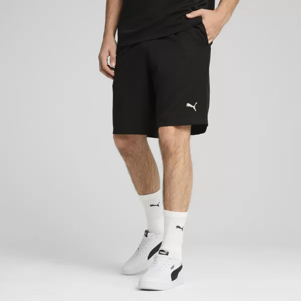  Pánske kraťasy PUMA ESS WOVEN SHORTS 682604_01 PUMA BLACK 