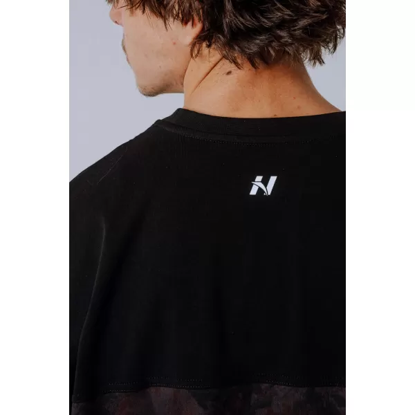  Oversized tričko POWER 898 DARK BROWN CAMO Nebbia 
