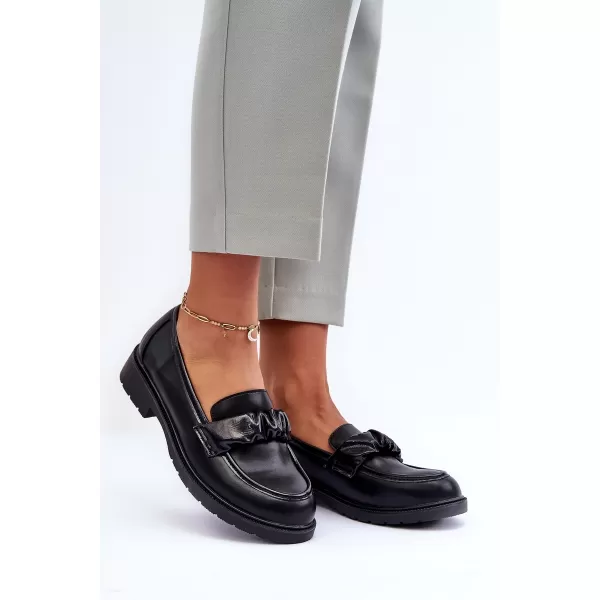  Dámske mokasíny S.BARSKI HY335 BLACK 