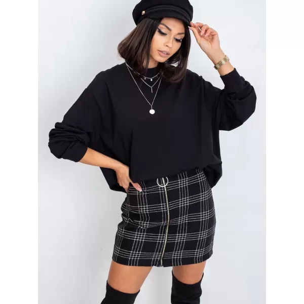  Dámska mikina BASIC FEEL GOOD RV-BL-5185.82P NOIRE 