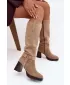 Dámske čižmy BOTO ALESSARA 40612 KHAKI