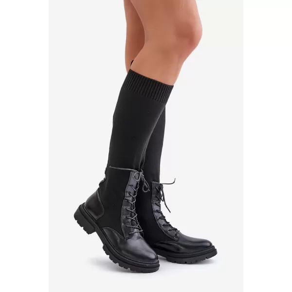  Dámske čižmy BOTO IRANEL 34803 BLACK 