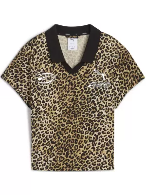 Dámske tričko PUMA X A$AP ROCKY BABY TEE 636099-05 TEPLÁ BÉŽOVÁ/AOP