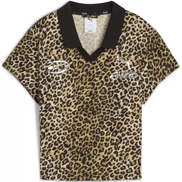  Dámske tričko PUMA X A$AP ROCKY BABY TEE 636099-05 TEPLÁ BÉŽOVÁ/AOP 