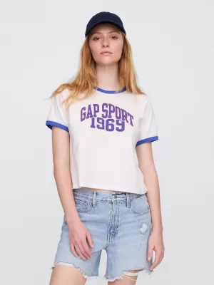 Dámske tričko GAP LOGO TEE 781556-01 NEW OFF WHITE