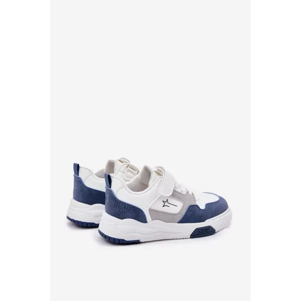  Detské topánky BIG STAR RR374052 WHITE/BLUE Big Star Shoes 