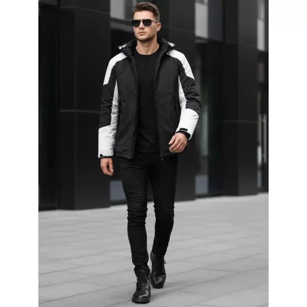  Pánska bunda DSTREET TX5123 ČIERNA 