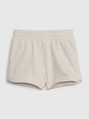 Detské kraťasy GAP LOGO SWEATSHORTS 635278-00 OATMEAL HEATHER