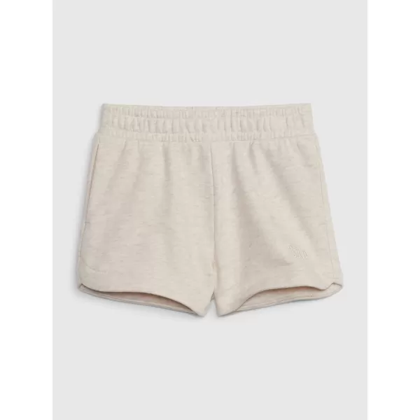  Detské kraťasy GAP LOGO SWEATSHORTS 635278-00 OATMEAL HEATHER 