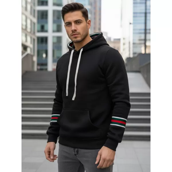  Pánska mikina DSTREET BX5940 ČIERNA 