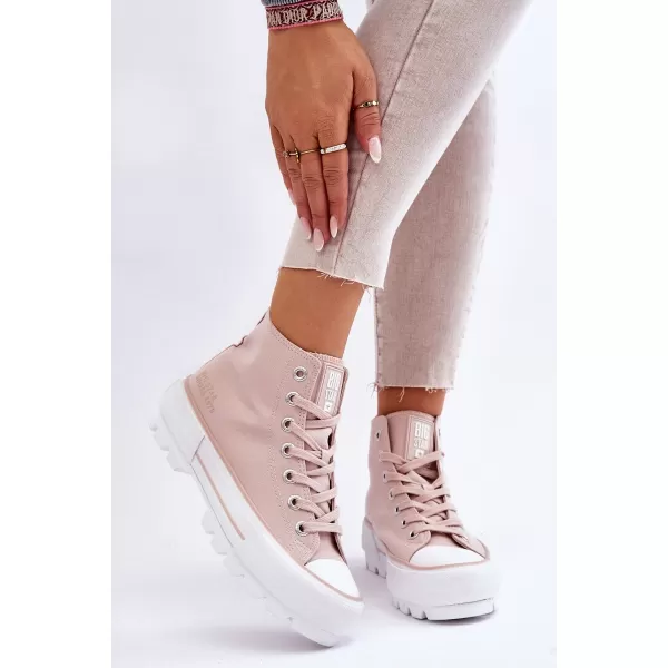  Dámske tenisky BIG STAR LL274157 NUDE Big Star Shoes 