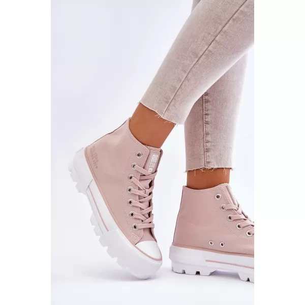  Dámske tenisky BIG STAR LL274157 NUDE Big Star Shoes 