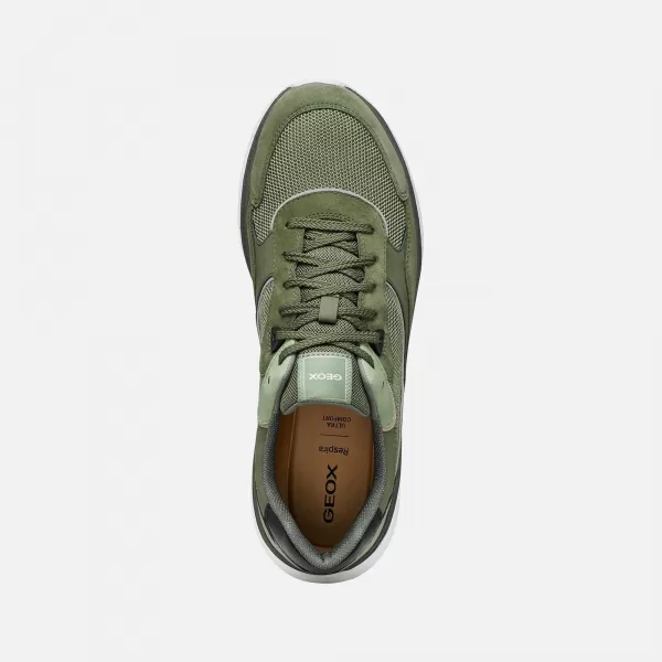  Pánske tenisky GEOX SPHERICA ACTIF X1 G014566 KHAKI 