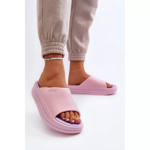  Dámske šľapky BIG STAR NN274A035 PINK Big Star Shoes 