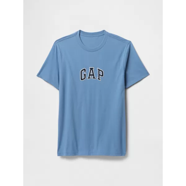  Pánske tričko GAP NEW ARCH LOGO TEE 570044-36 SOFT CORNFLOWER 