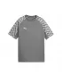 Detské tričko PUMA TEAMLIGA26 JERSEY JR 659723_13 FLAT MEDIUM GRAY/ PLOCHÁ STREDNE ŠEDÁ/PUMA BIELA