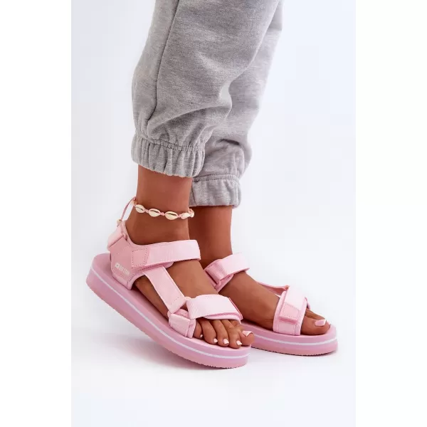  Dámske topánky BIG STAR NN274A533 PINK Big Star Shoes 