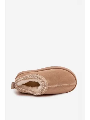 Detské snehule BOTO PRINA 39508 BEIGE