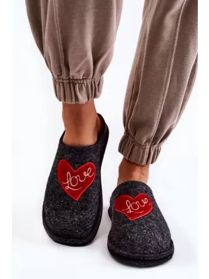 Dámske šľapky BIG STAR KK276019 BLACK/RED Big Star Shoes