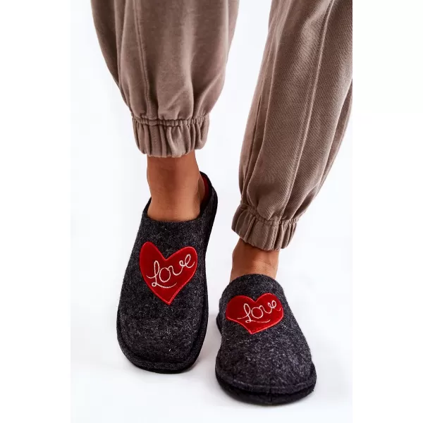  Dámske šľapky BIG STAR KK276019 BLACK/RED Big Star Shoes 