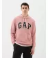 Pánska mikina GAP PULLOVER LOGO HOODIE 868460-01 PINK ROSETTE