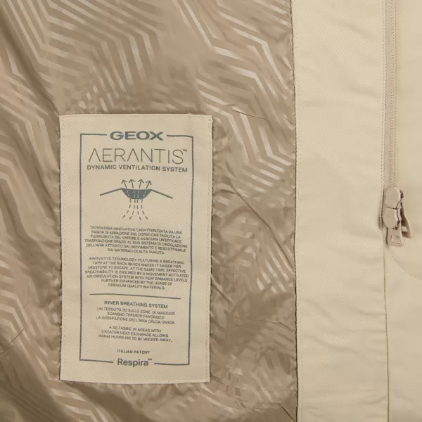  Pánska parka GEOX JACOPO G012288 BÉŽOVÁ 