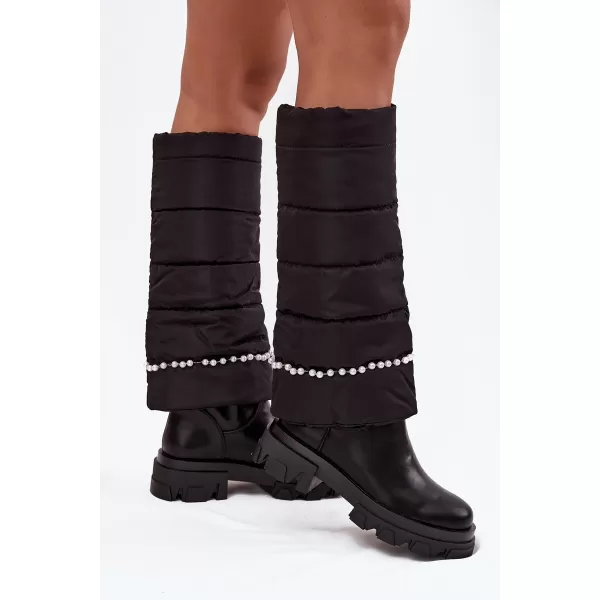  Dámske čižmy BOTO IRVETTE 40092 BLACK 