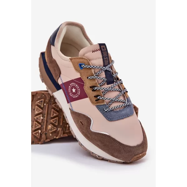  Pánske tenisky BIG STAR RR174475 BEIGE Big Star Shoes 