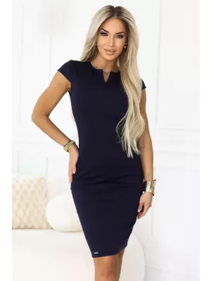 Šaty NUMOCO 608-2 TMAVO MODRÁ