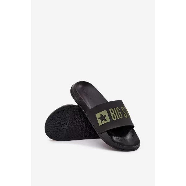  Pánske šľapky BIG STAR SS174359 BLACK Big Star Shoes 
